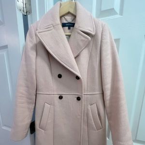 Cole Haan Powder Pink Wool Jacket.